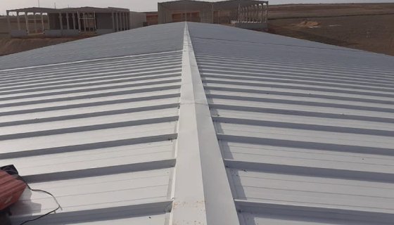 İmişehir Fabrika Çatı Çalışması